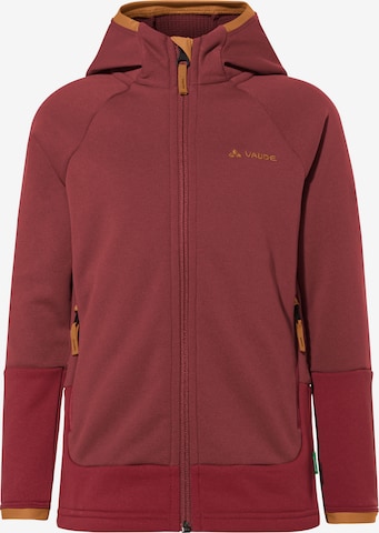 VAUDE Functionele jas 'Capacida FL' in Rood: voorkant