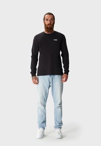 Oldskull Langarmshirt in Schwarz