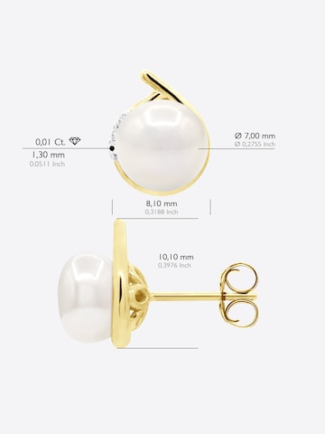 Orecchini 'Clichy' di Ateliers Saint Germain in giallo