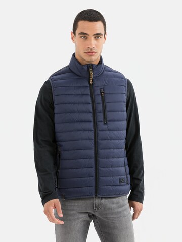 CAMEL ACTIVE Vest in Blue: front