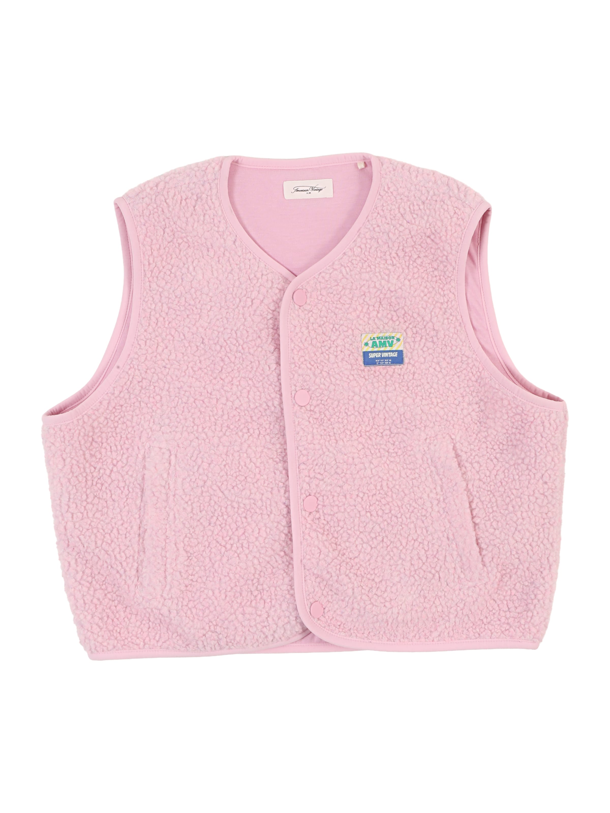 AMERICAN VINTAGE Vesta 'HOKTOWN' – pink: přední strana