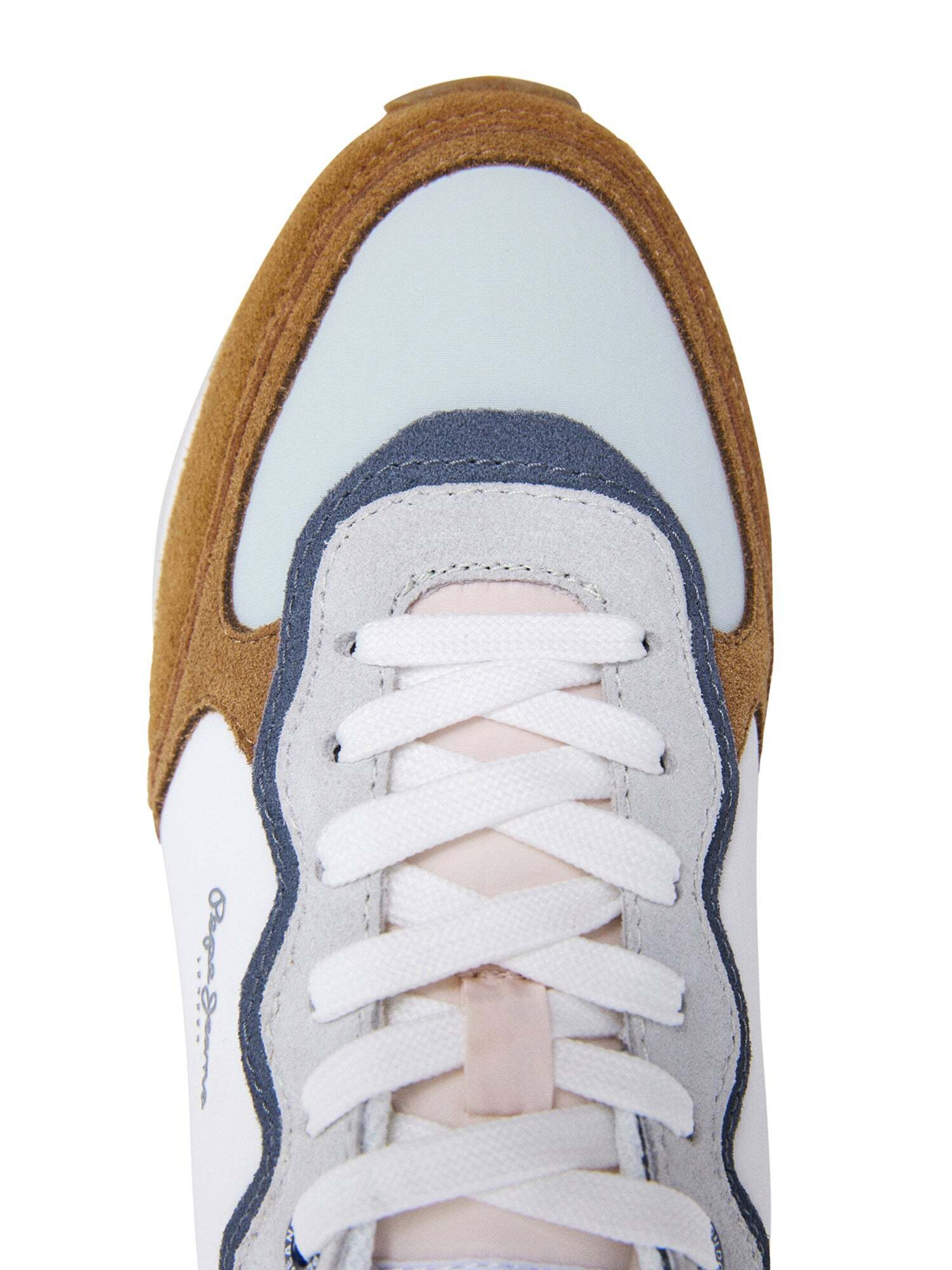 Pepe Jeans - Sapatilhas baixas 'RUSPER CLASS' em branco