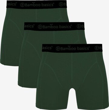 Bamboo basics Boxershorts in Grün: predná strana