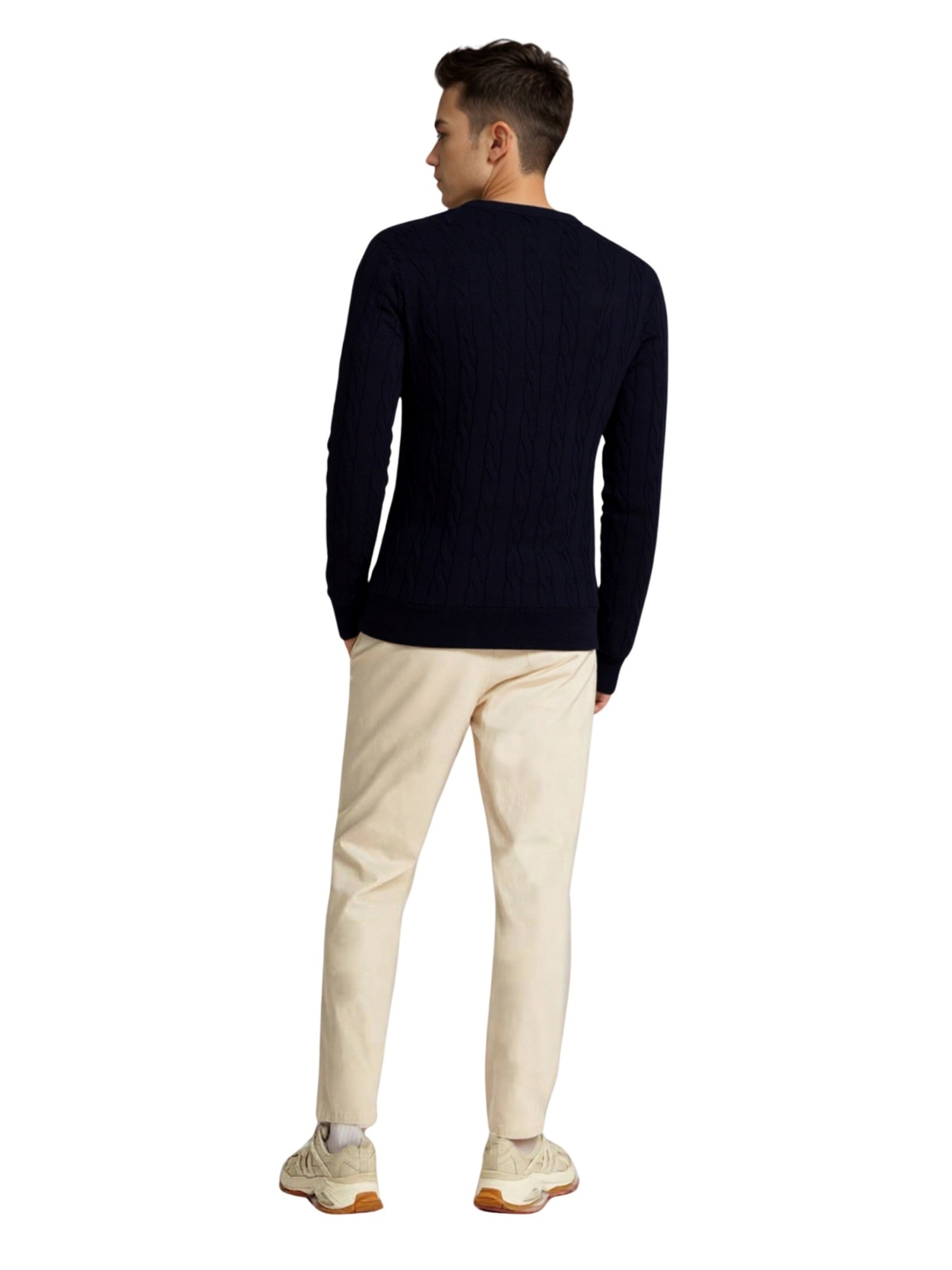 U.S. POLO ASSN. Pullover i sort