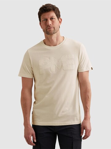 PME Legend - Camiseta 'T-shirt with artwork on the chest' en blanco: frente