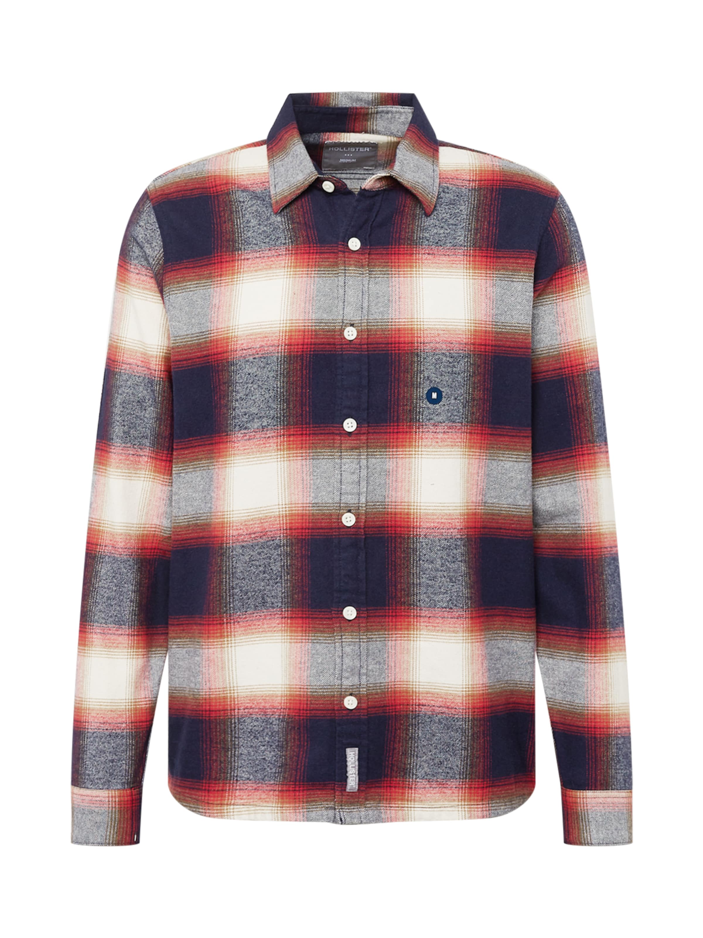 HOLLISTER Рубашка 'HOLIDAY' в Синий: спереди