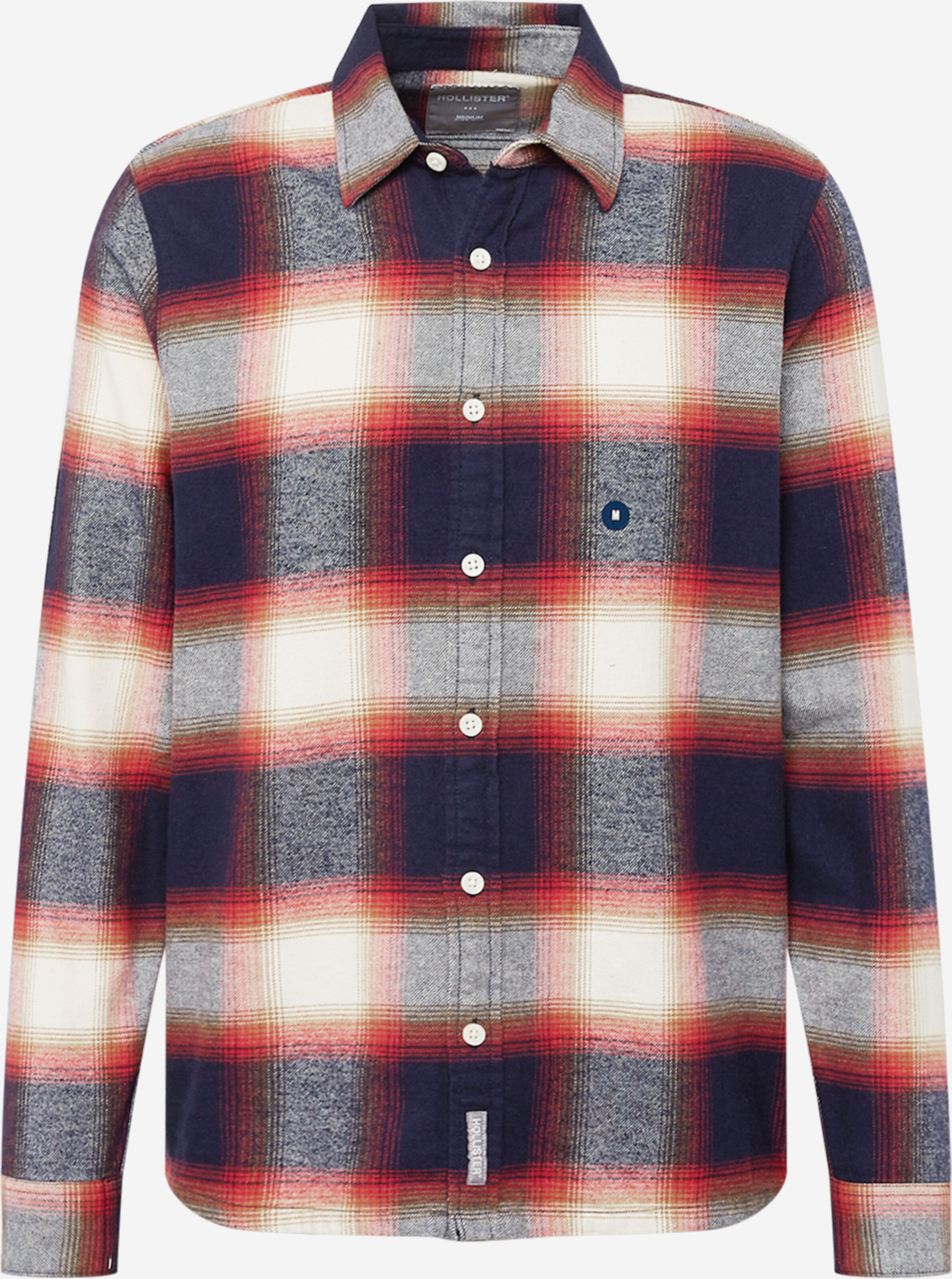 HOLLISTER Camisa 'HOLIDAY' Navy | ABOUT YOU