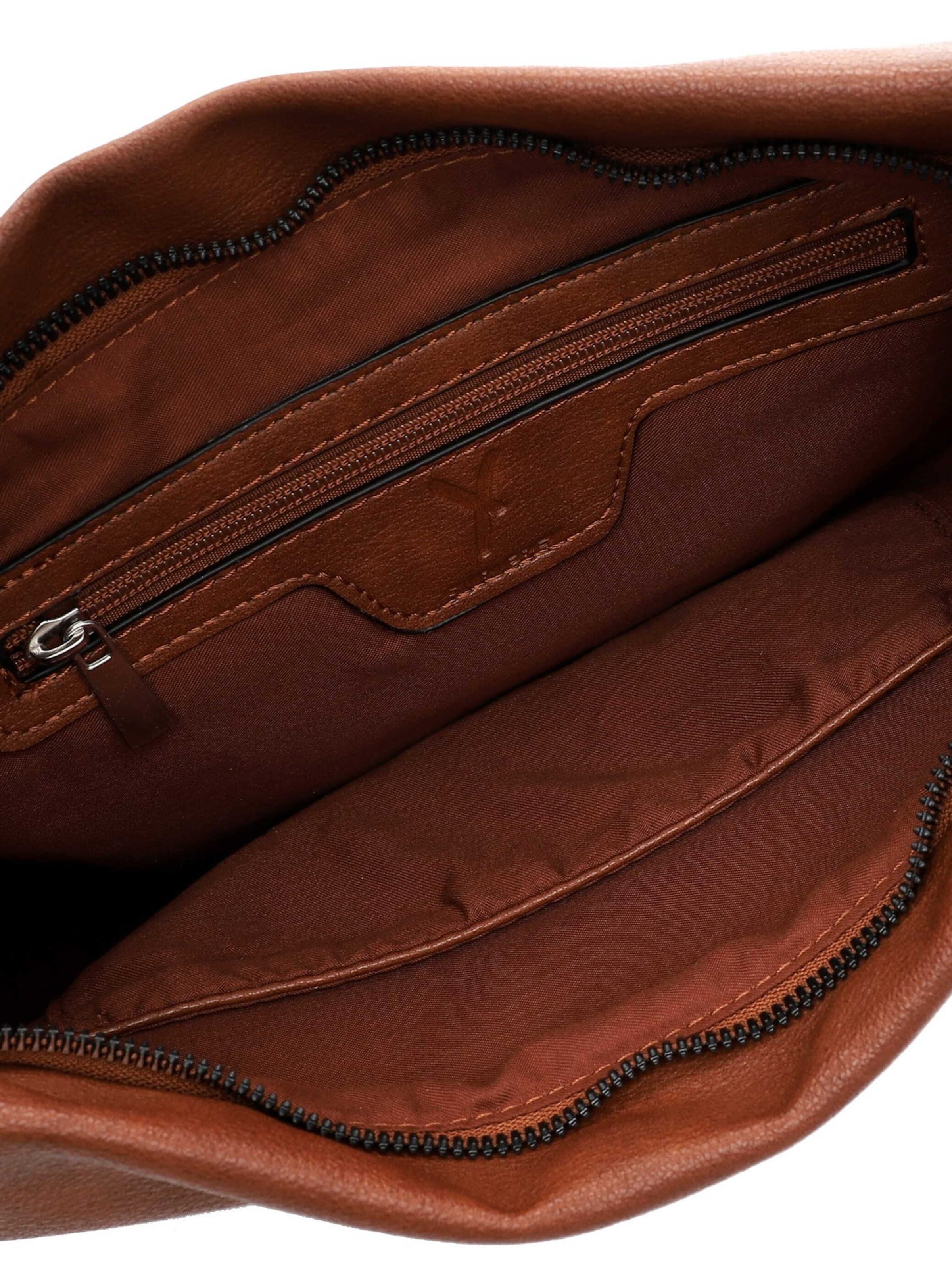 Sac bandoulière 'Piggy' Suri Frey en marron