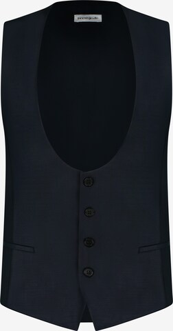 Prestije Suit Vest in Blue: front