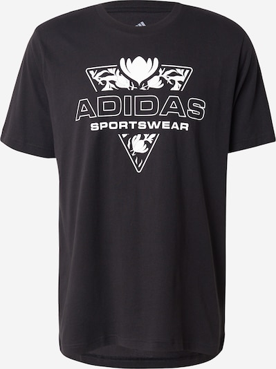 ADIDAS SPORTSWEAR Koszulka funkcyjna 'HOT' w kolorze czarny / białym, Podgląd produktu