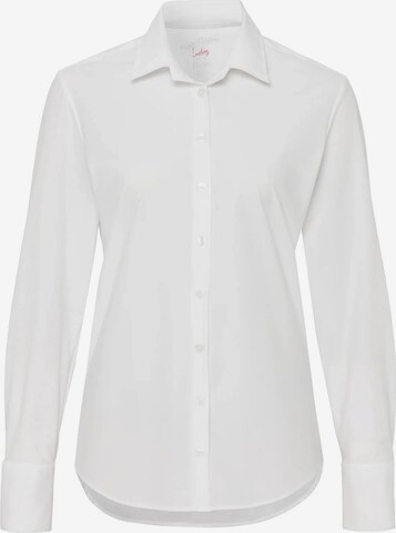 Hatico Regular fit Button Up Shirt in White: front