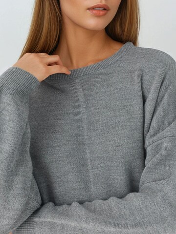 Robes en maille My fashion en gris