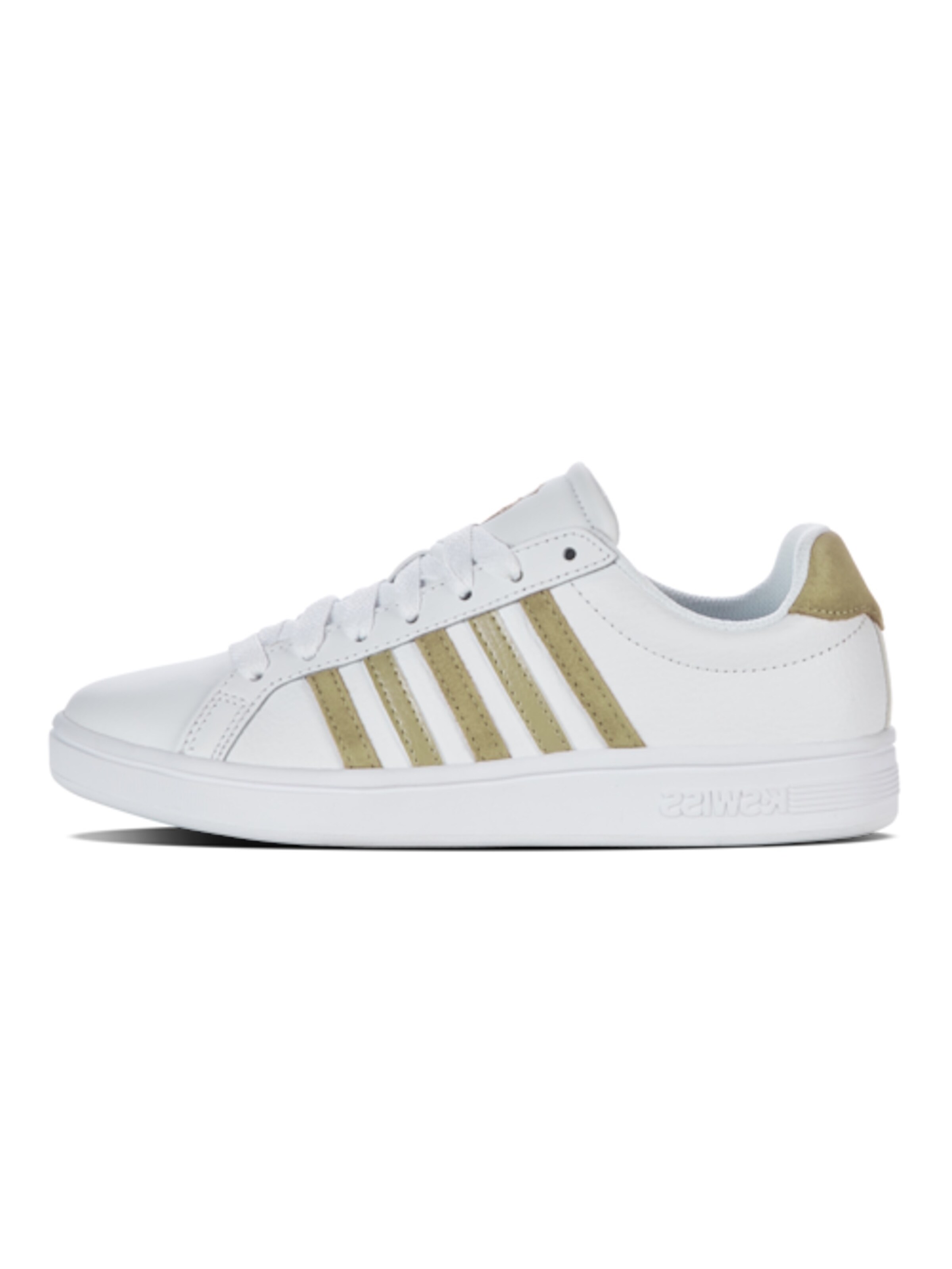 K-SWISS Sneaker low 'Court Tiebreak' i hvid: forside