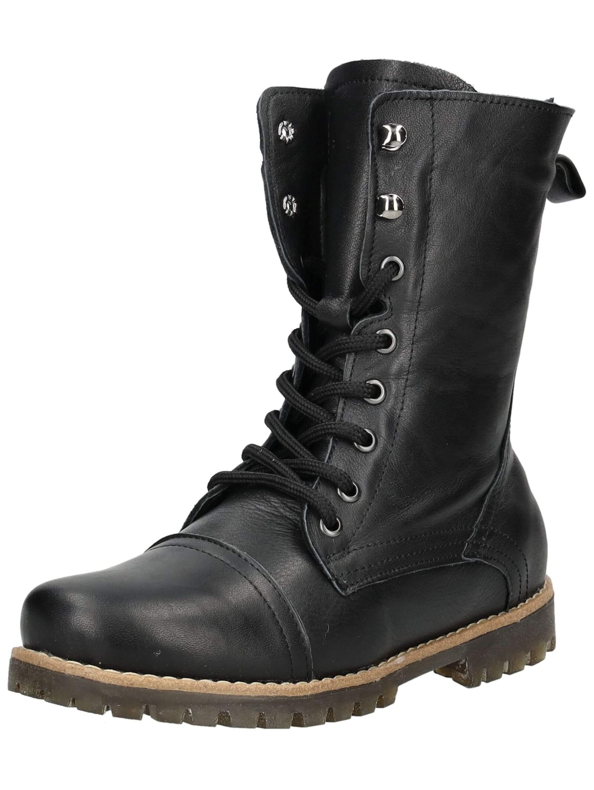 Stivaletto stringato di ANDREA CONTI in nero: frontale