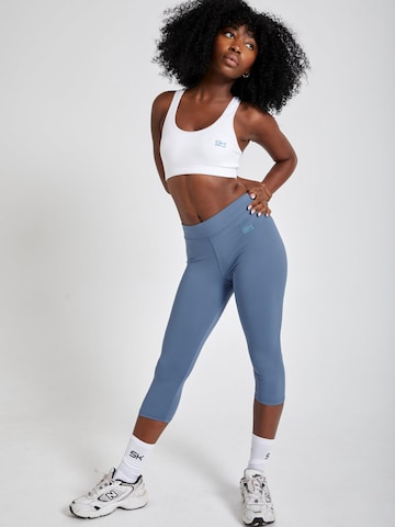 SPORTKIND Skinny Leggings '3/4 Leggings'‌‌‌‌‌ in Grau