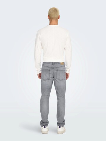 Only & Sons Regular Jeans 'ONSWEFT' in Grey