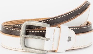 BA98 Belt in White: front