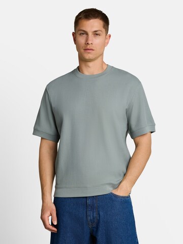 TOM TAILOR DENIM Sweatshirt in Grün: Vorderseite