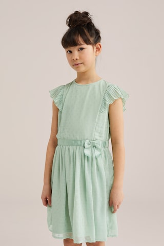 WE Fashion Платье в Зеленый: спереди