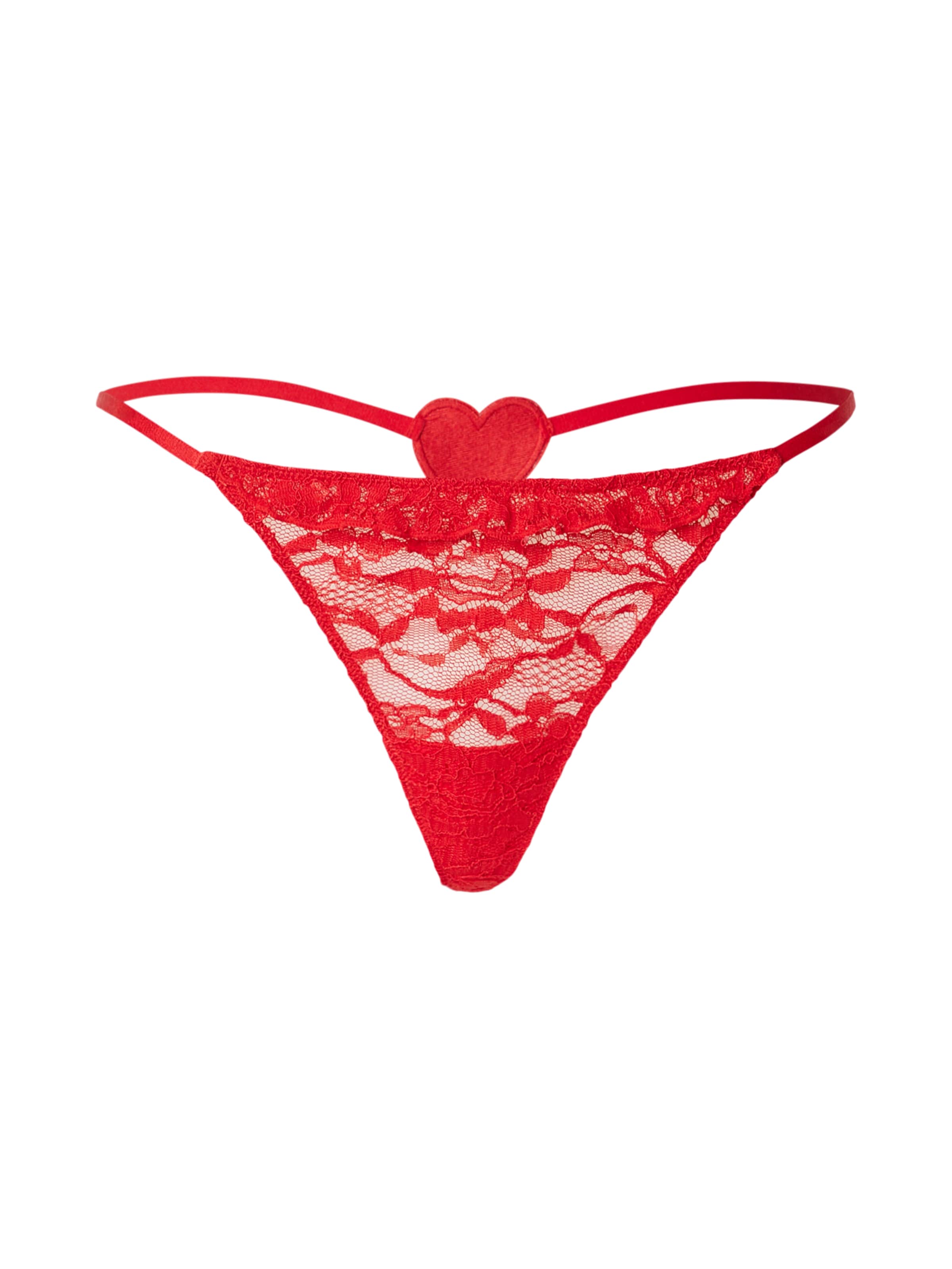 String 'Maia' WILD LOVERS en rouge : devant