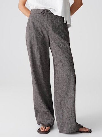 OPUS - Pierna ancha Pantalón 'Melane' en marrón: frente