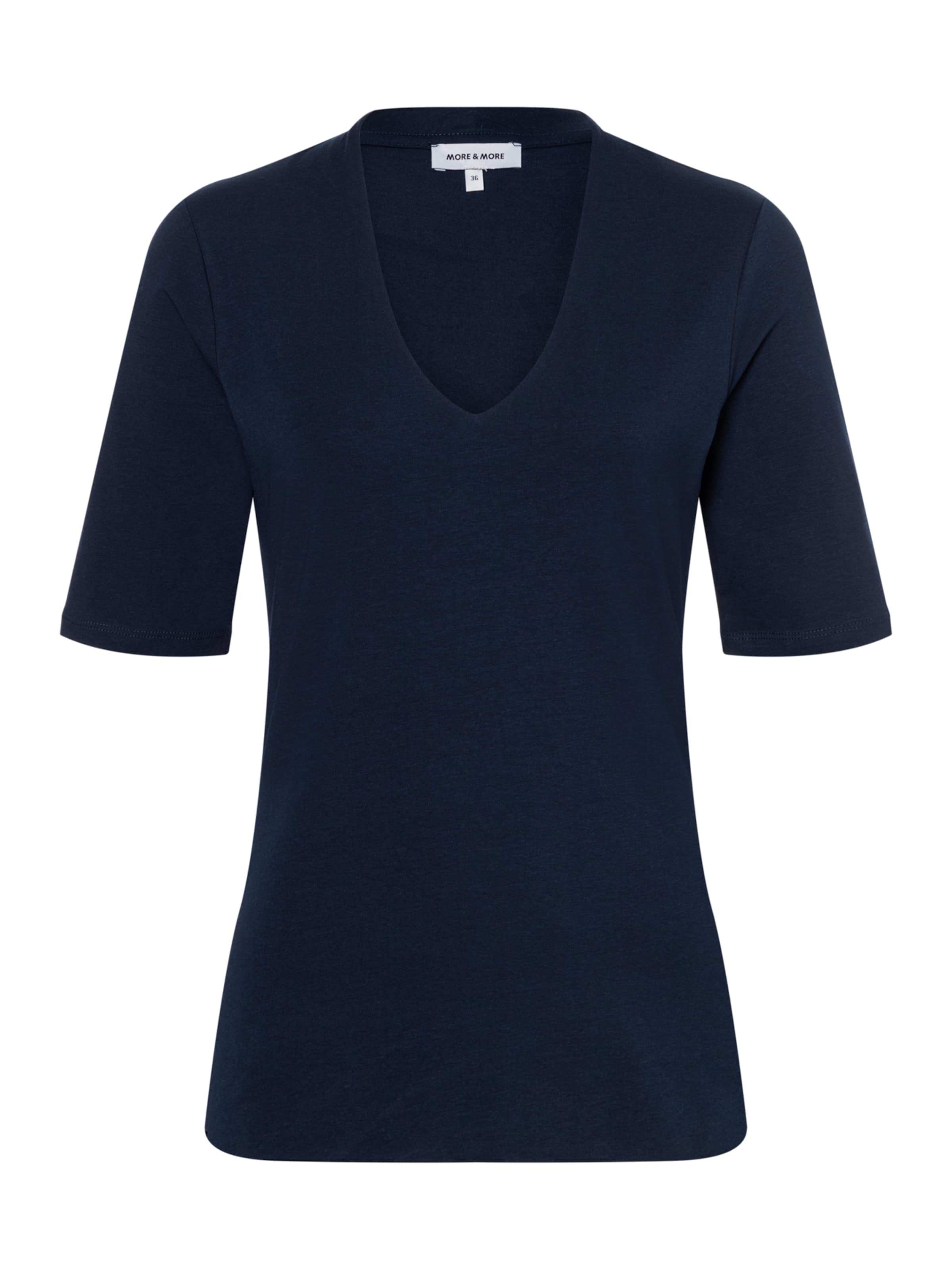 MORE & MORE Shirt in Blue: front