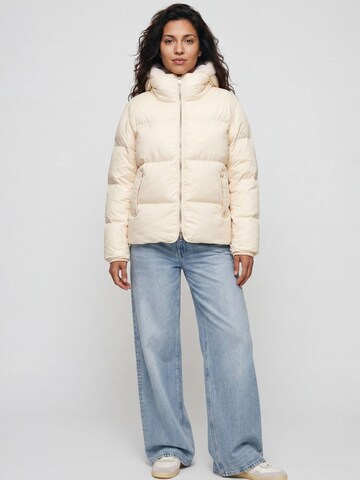 MILESTONE Winterjas 'MSElsie' in Beige: voorkant