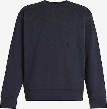 BOSSSweater majica - plava boja: prednji dio