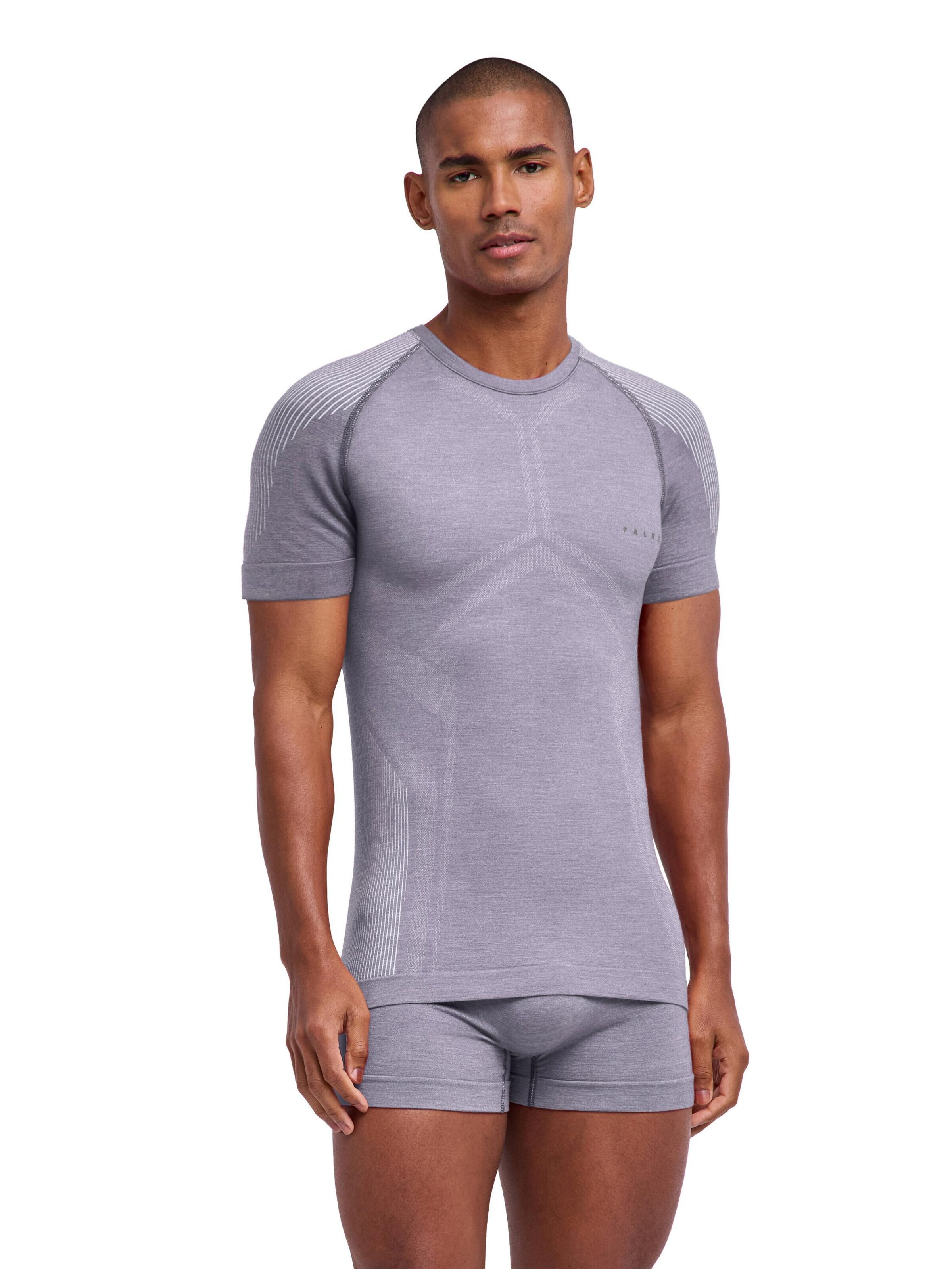 FALKE Base Layer‌ in Grau: Vorderseite