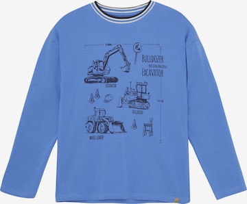Pullover ' MIT-shirt LS ' di MINYMO in blu: frontale