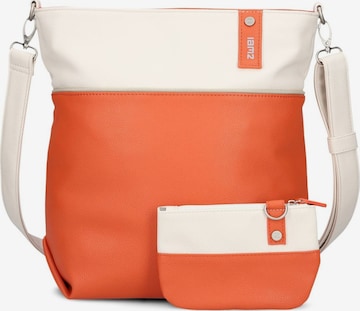 Sac à bandoulière 'JANA J12' ZWEI en orange : devant