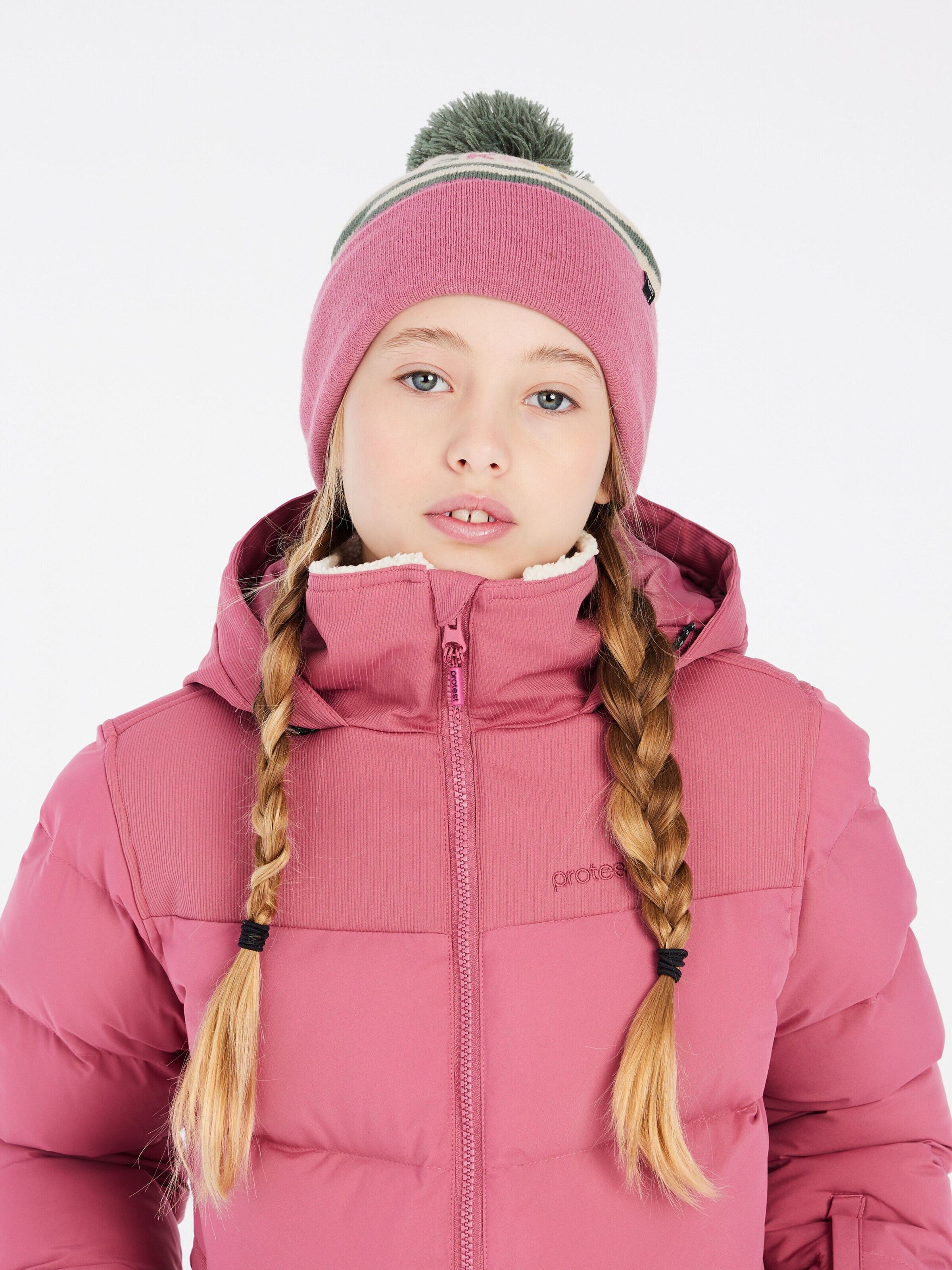 PROTEST Sports jacket 'PRTLILOU JR' in Pink