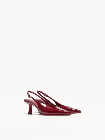 Bershka Slingpumps in Rot