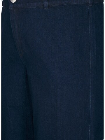 Wide leg Jeans di Zizzi in blu