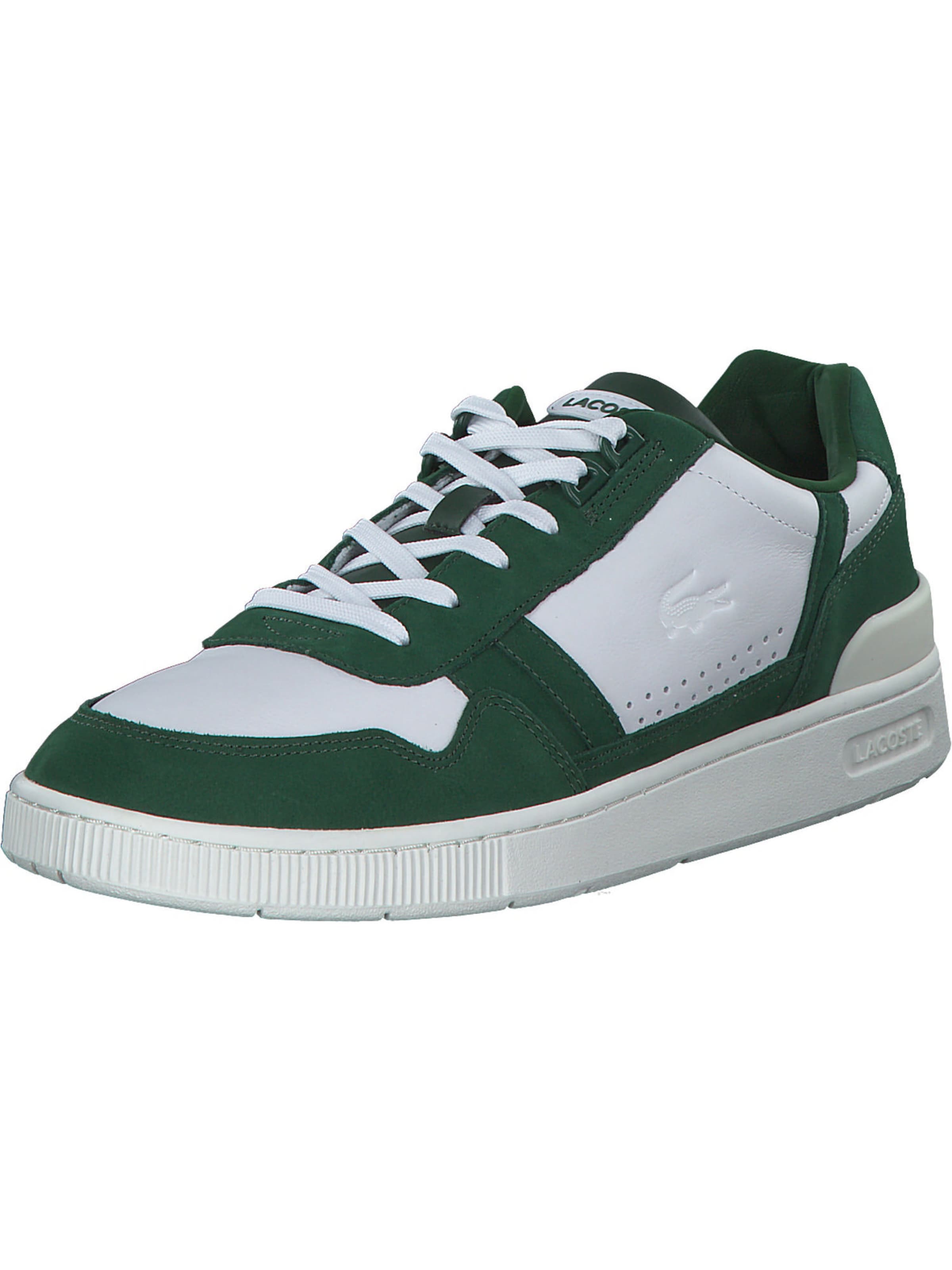 Baskets basses 'T-Clip' LACOSTE en vert : devant