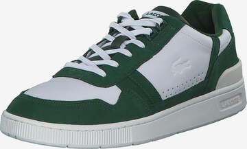 Baskets basses 'T-Clip' LACOSTE en vert : devant