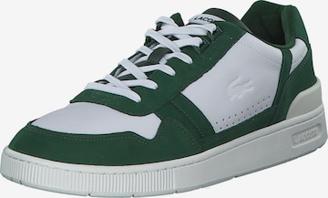 LACOSTE Sneakers laag 'T-Clip' in Groen: voorkant