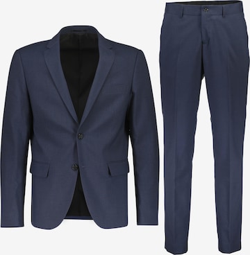 Lindbergh Slim fit Suit in Blue: front