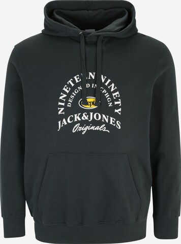 Sweat-shirt 'HAYS' Jack & Jones Plus en vert : devant