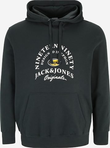 Jack & Jones Plus - Sweatshirt 'HAYS' em verde: frente