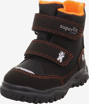 SUPERFIT - Botas de nieve 'HUSKY1' en negro: frente