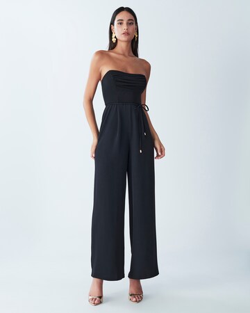 Tuta jumpsuit 'Colette' di BWLDR in nero: frontale