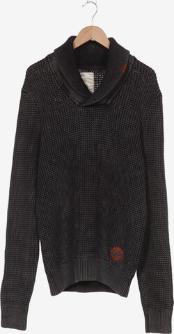 khujo Sweater & Cardigan in XL in Grey: front