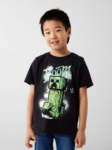 T-Shirt 'Jom' NAME IT en noir : devant