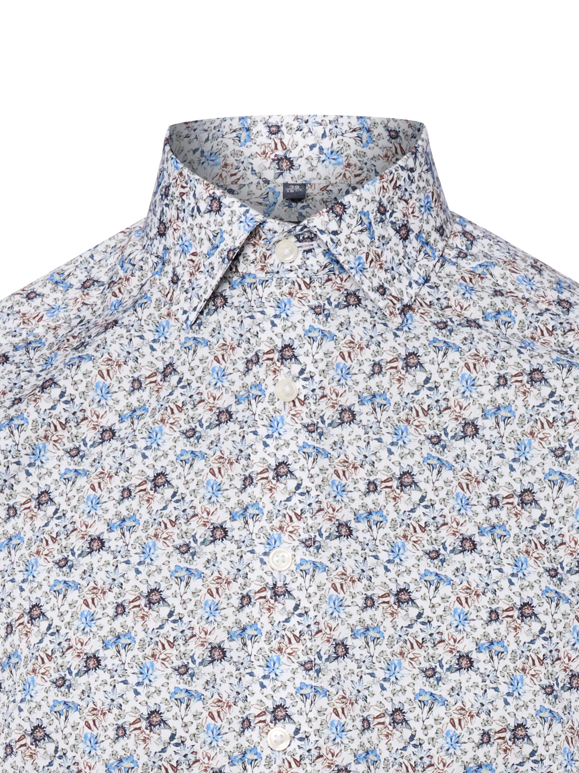 OLYMP Regular fit Button Up Shirt in Blue