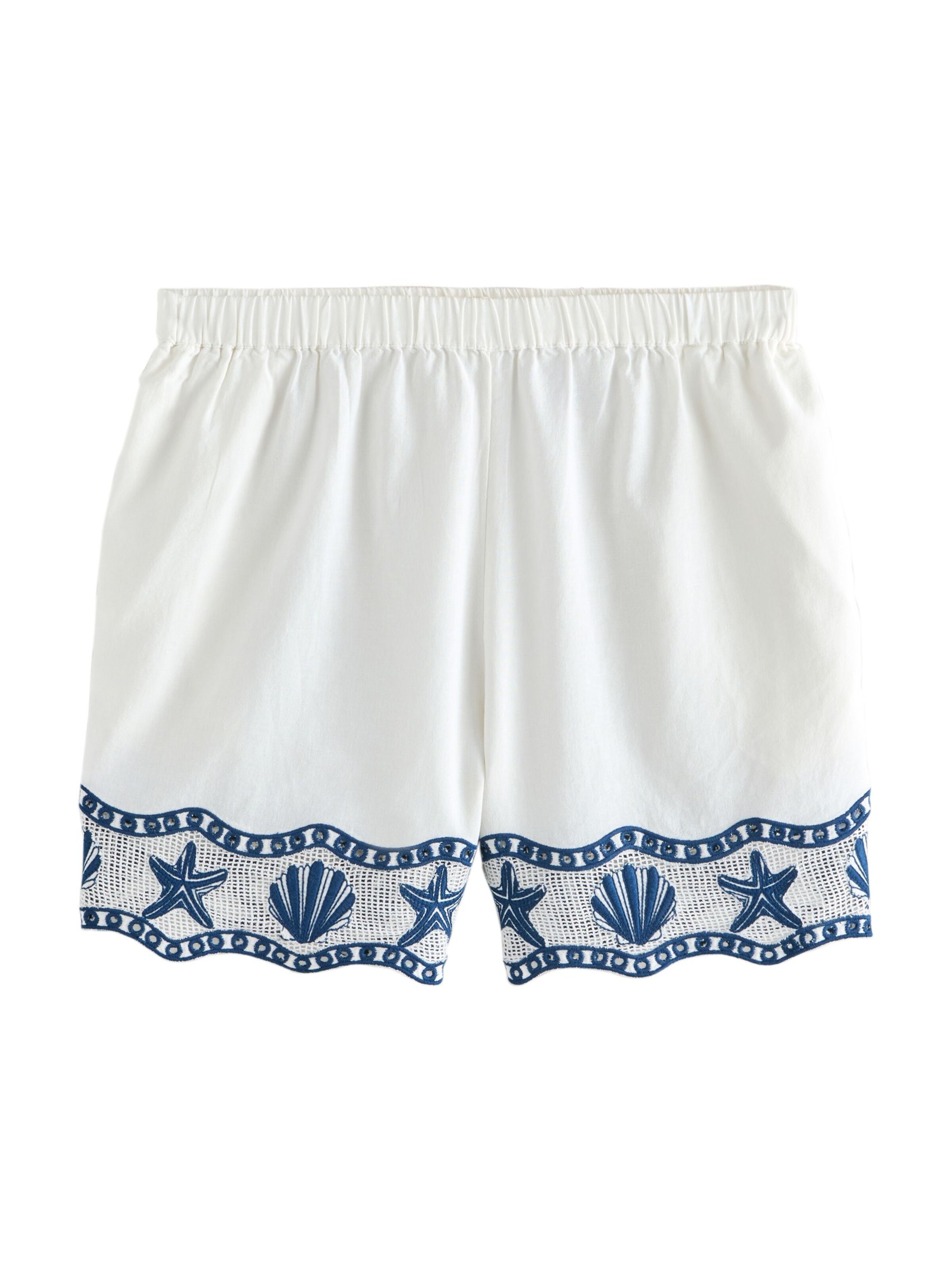 Pantaloni Next di colore navy / bianco, Visualizzazione prodotti