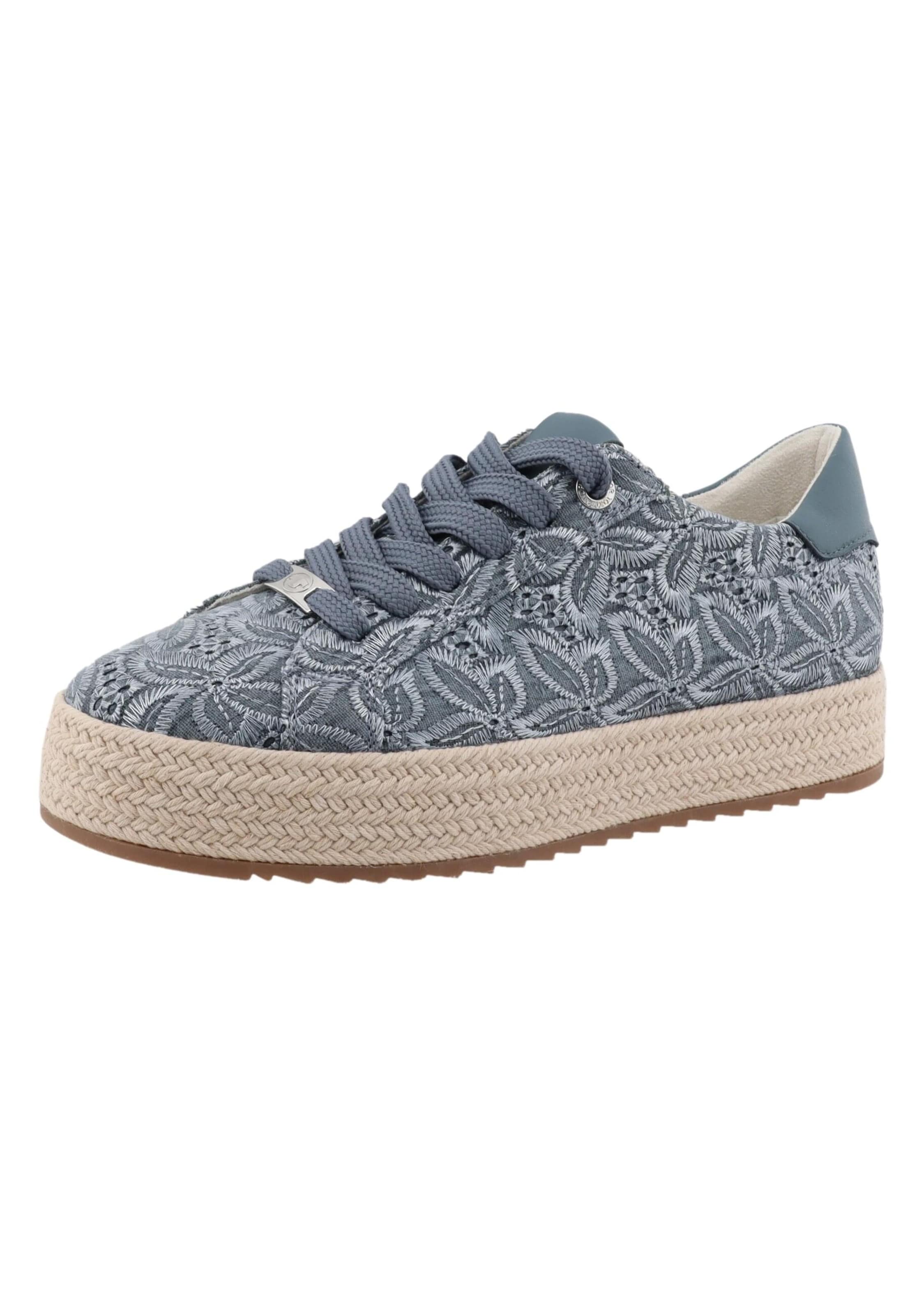 TOM TAILOR Sneaker in Blau: Vorderseite