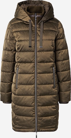 Manteau d’hiver monari en vert : devant