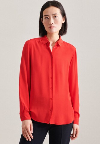 SEIDENSTICKER Blouse in Rood: voorkant