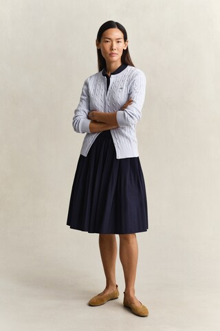 GANT Gebreid vest in Blauw